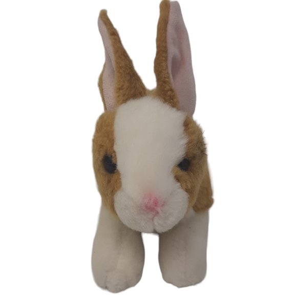 Aurora Miyoni‎ Dutch Bunny Rabbit Farm Realistic Stuffed Animal Plush Toy 8" - Picture 3 of 9